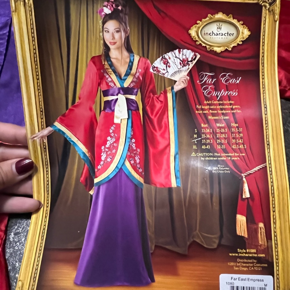 COPY - Empress Geisha Halloween Theater Costume Adult Quality